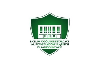 logo Liceum Ogólnokształcącego im. Powstańców Śląskich w Radzionkowie