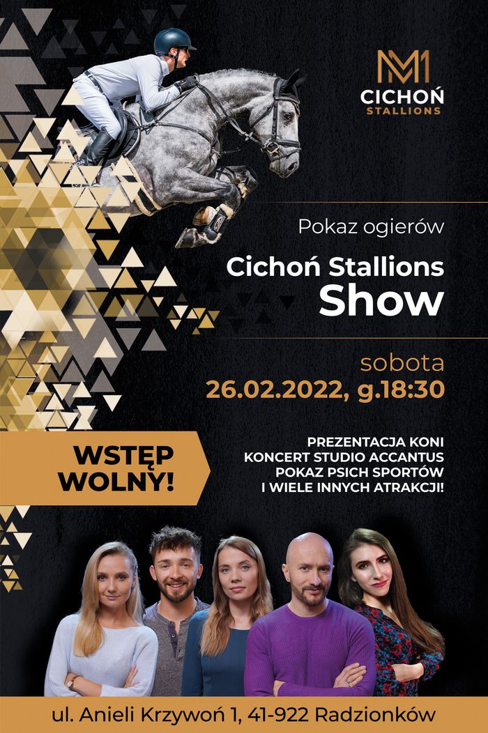 Plakat Cichoń Stallions Show 2022