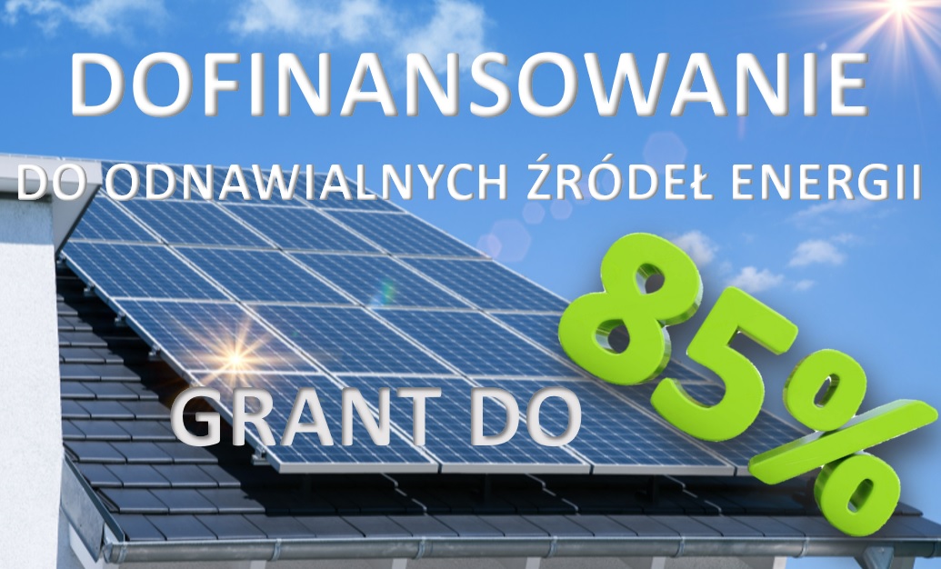Logo - dofinansowanie do Odnawialnych Źródeł Energii