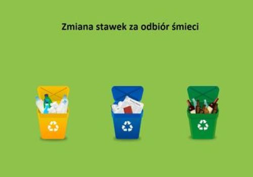 Ilustracja artykułu: "Zmiana stawek opłaty śmieciowej"