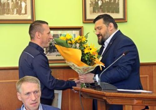 Ilustracja artykułu: "Podziękowanie za bohaterską postawę"